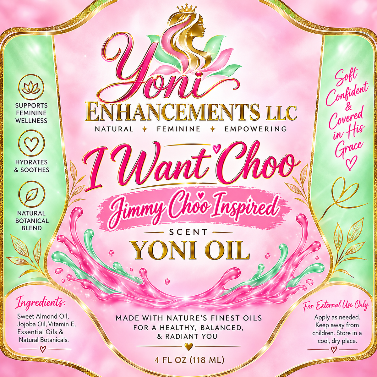 I Want Choo – Jimmy Choo Inspired Yoni & Body Oil